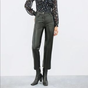 Wilfred cropped melina pant in black
